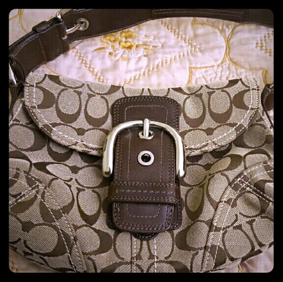 Brown Coach purse