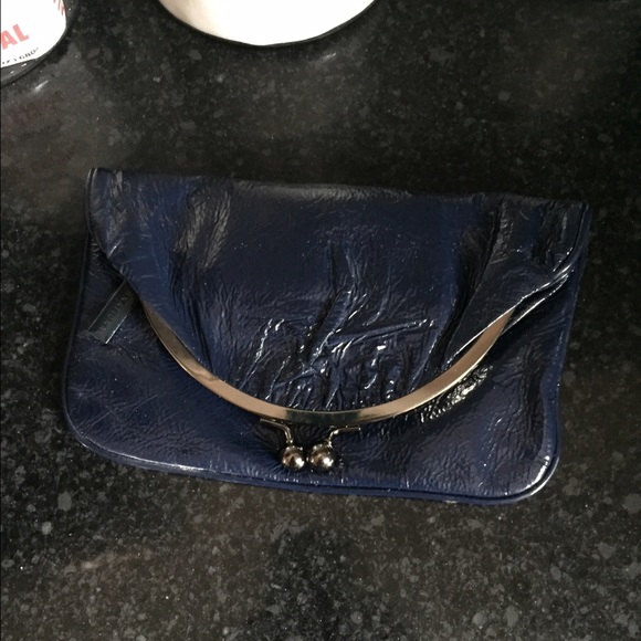 Nwt blue hobo clutch