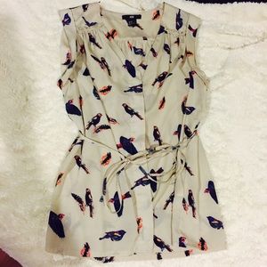 H&M cute bird top