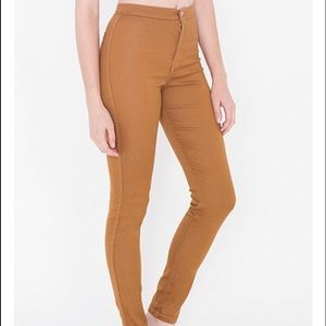 NEW XS camel easy jeans