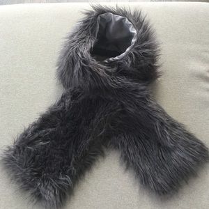 Faux fur scarf