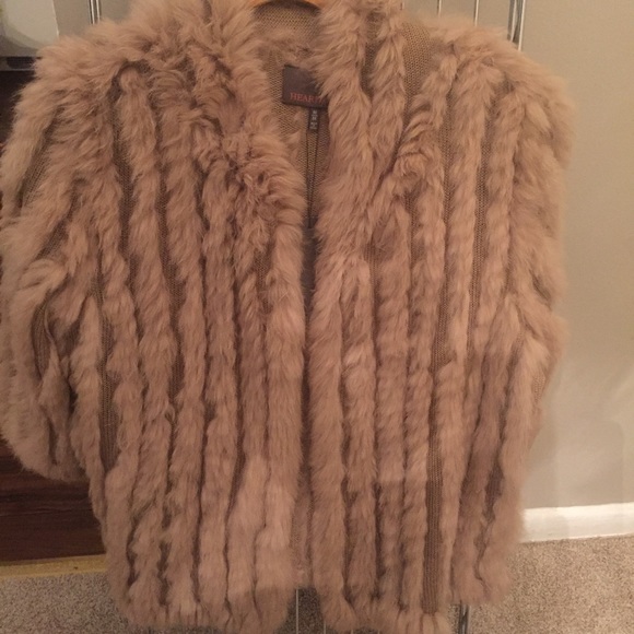 Heartloom Rosa Rabbit Fur Jacket -NWT
