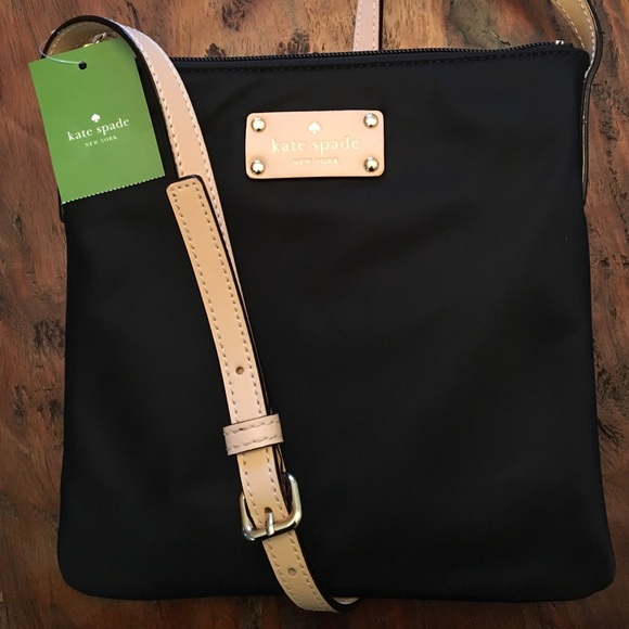 kate spade Handbags - Kate Spade Kennedy Park Nylon Crossbody Bag Black
