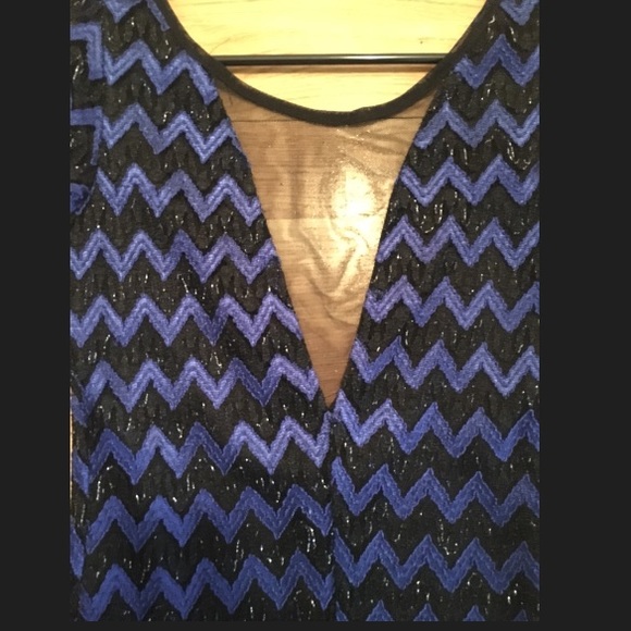 DONATED TO GOODWILL- Deep V /Long Sleeve Dress - Picture 2 of 4