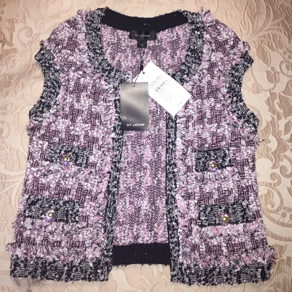At. John Knits Antique Rose Jacket - New