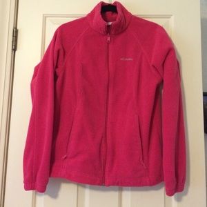 Pink Columbia zip up