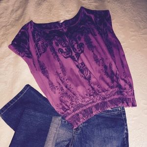 Jean Capri and shirt bundle