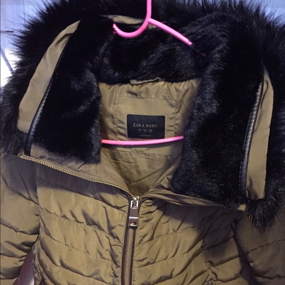 Brand new Zara Olive Coat.