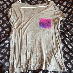 Zumiez Galaxy pocket shirt