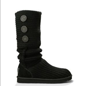 Ugg Boots: Classic Cardy in black