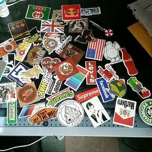 Stickers for laptop covers  etc