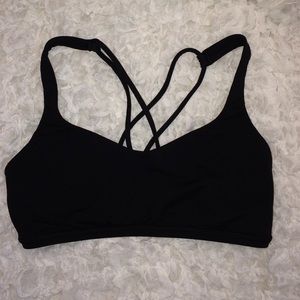 Lululemon black sports bra