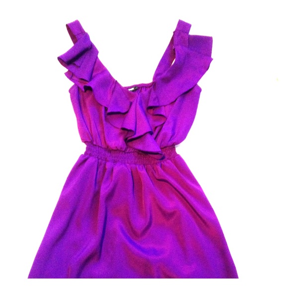 Purple dress