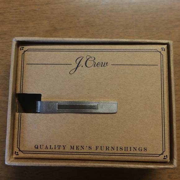 J Crew tie bar