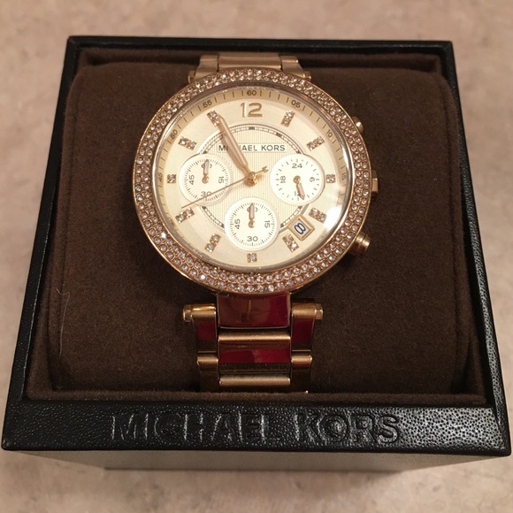 Michael Kors watch - gold - used condition