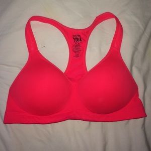 PINK VS Yoga Push Up Sports Bra