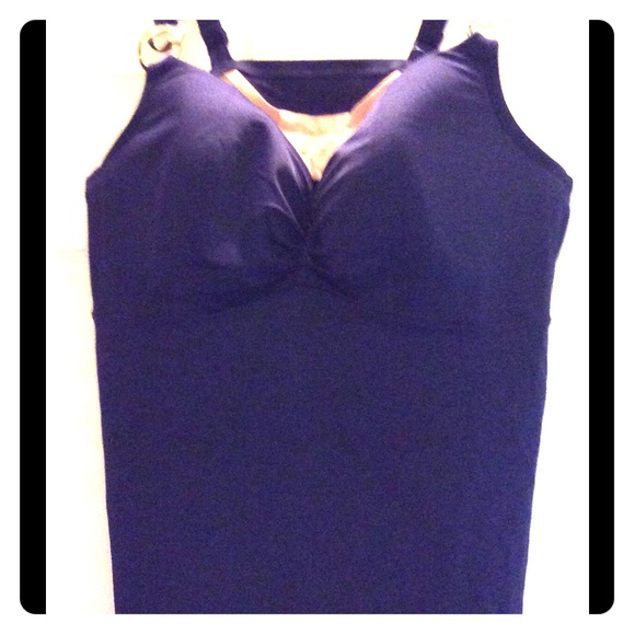 Navy Tankini Top