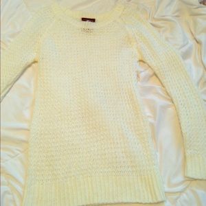 Cream sweater