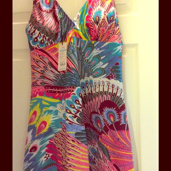 Bright and Colorful Swim Dress