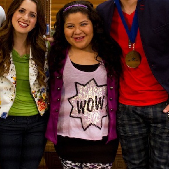 "WOW" tank top from VS as seen on Raini Rodriguez!
