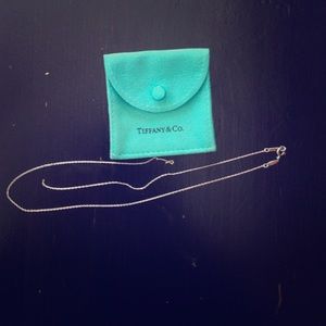 Broken sterling silver Tiffany and co chain.