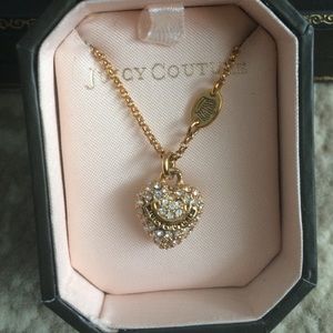 NIB Juicy Couture Heart Necklace