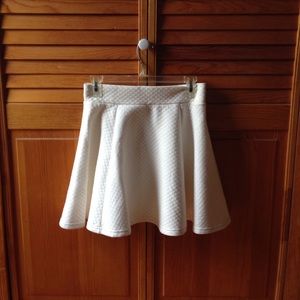 White skirt