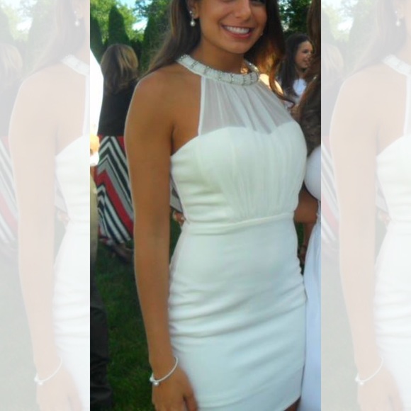 Fancy white dress