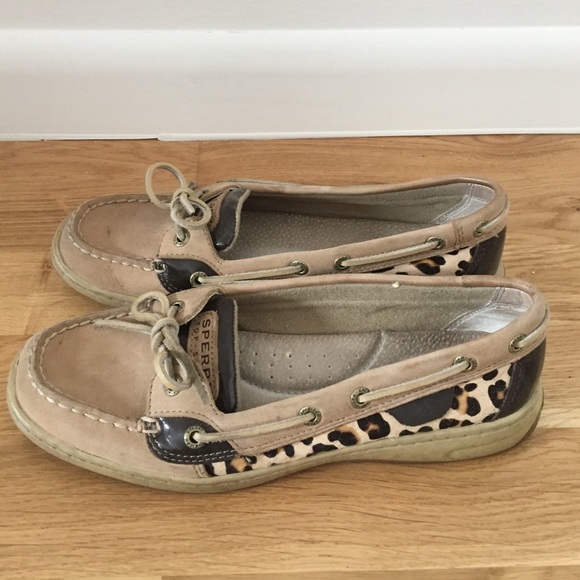 Sperry Topsider Leopard Print Shoes