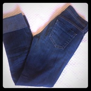 Dark denim cuffed Citizens of Humanity pants