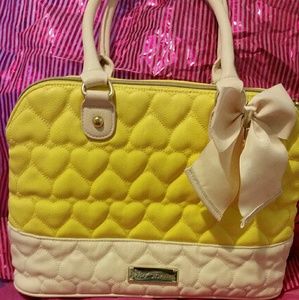 Betsey Johnson quilted bag
