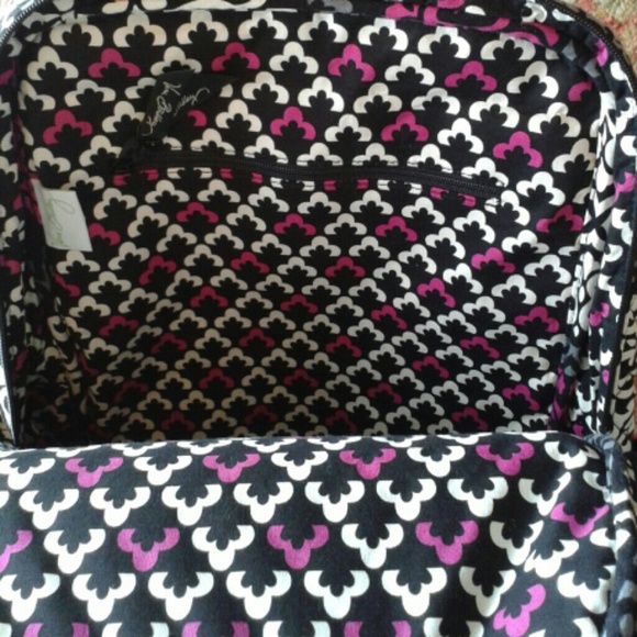 Vera Bradley quilted back pack bag main image 4