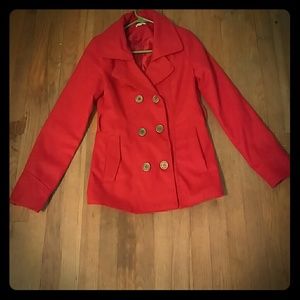 Red coat