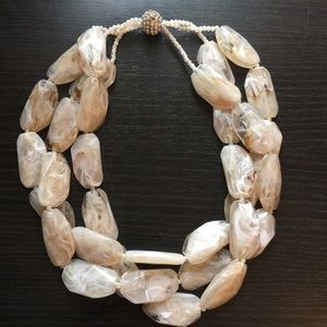 Anthropologie statement necklace