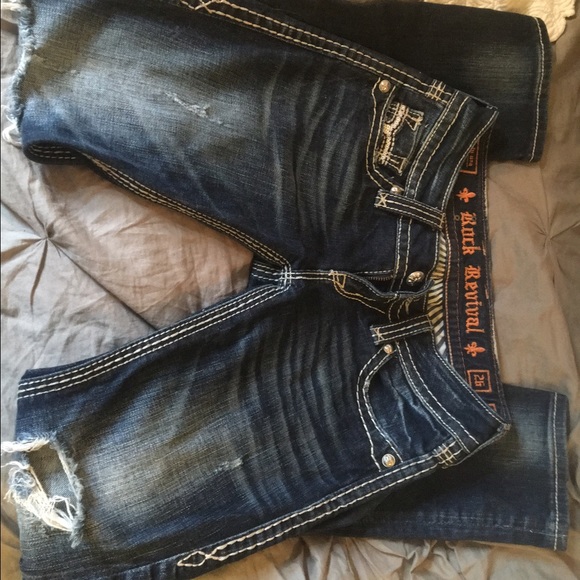 Size 26 Rock Revival Skinny Jeans