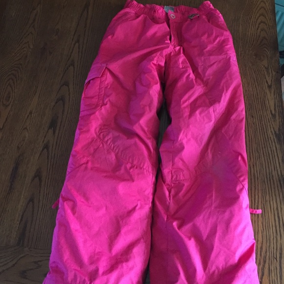 💕Girls Snow Pants ZeroXposur Hot Pink Size 7/8💕