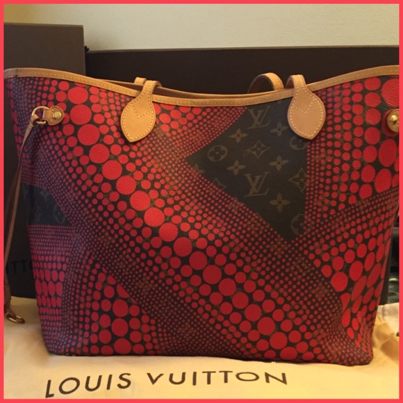 LV Monogram Yoyoi Kusama MM Neverfull - Picture 4 of 4