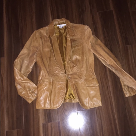 Zara leather jacket