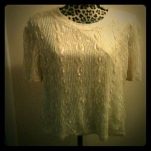 🌻NEW PRICE Spring cleaning!Vintage Sequin  blouse