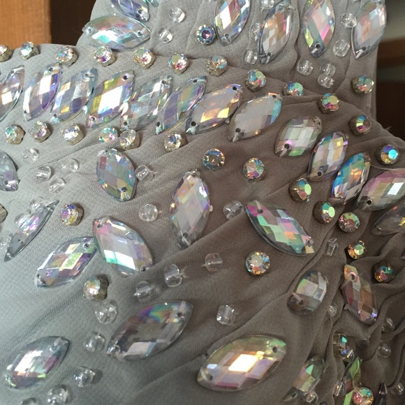 Grey Prom Dress! - Picture 2 of 4