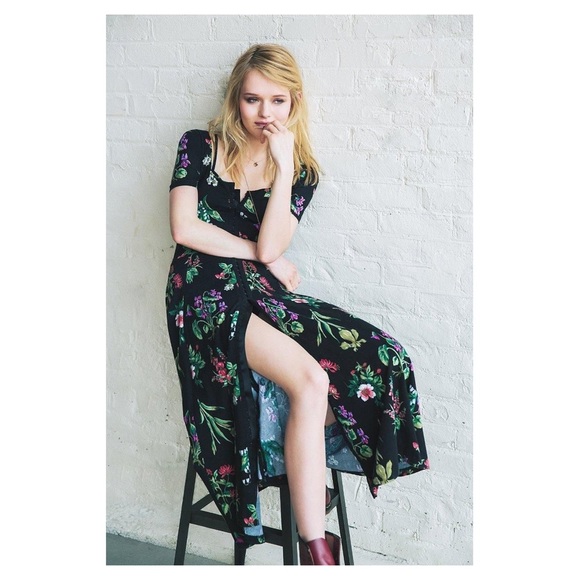🏵SOLD🏵Betsey Johnson vintage for UO maxi dress