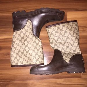 Authentic Gucci Rainboots
