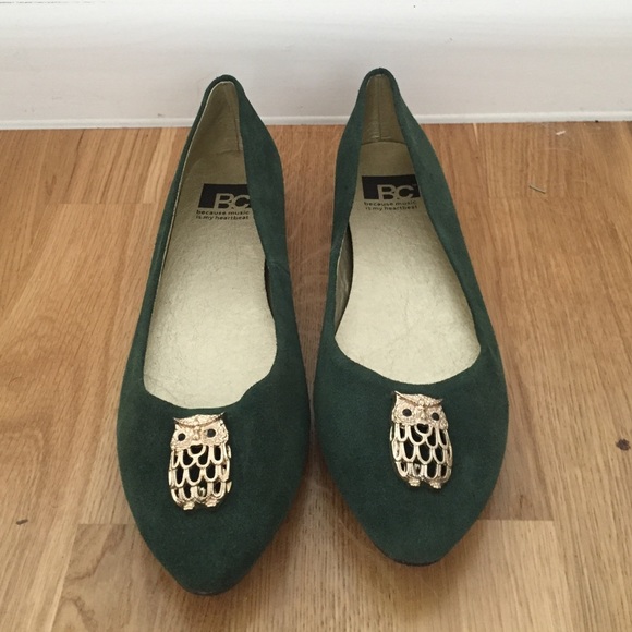 Anthropologie BC Green Flats