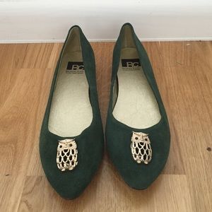 Anthropologie BC Green Flats