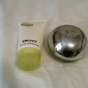 DKNY perfume and lotion.