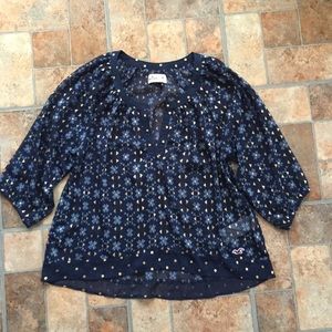 Hollister peasant top