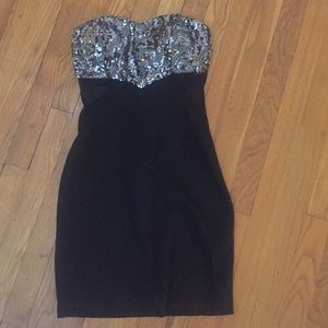 Sequin tube dress
