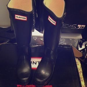Hunter rain boots