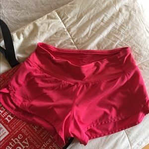 LULULEMON SPEED SHORTS ALRM