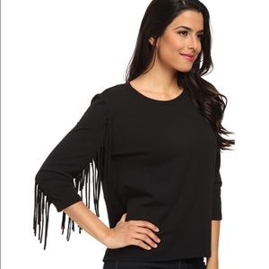 Two by Vince camuto fringe top